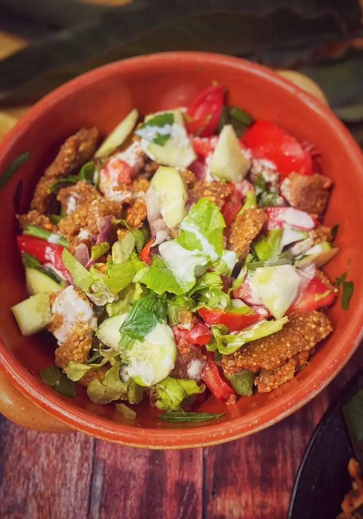 Ricetta Fattoush di viaggiandomangiando