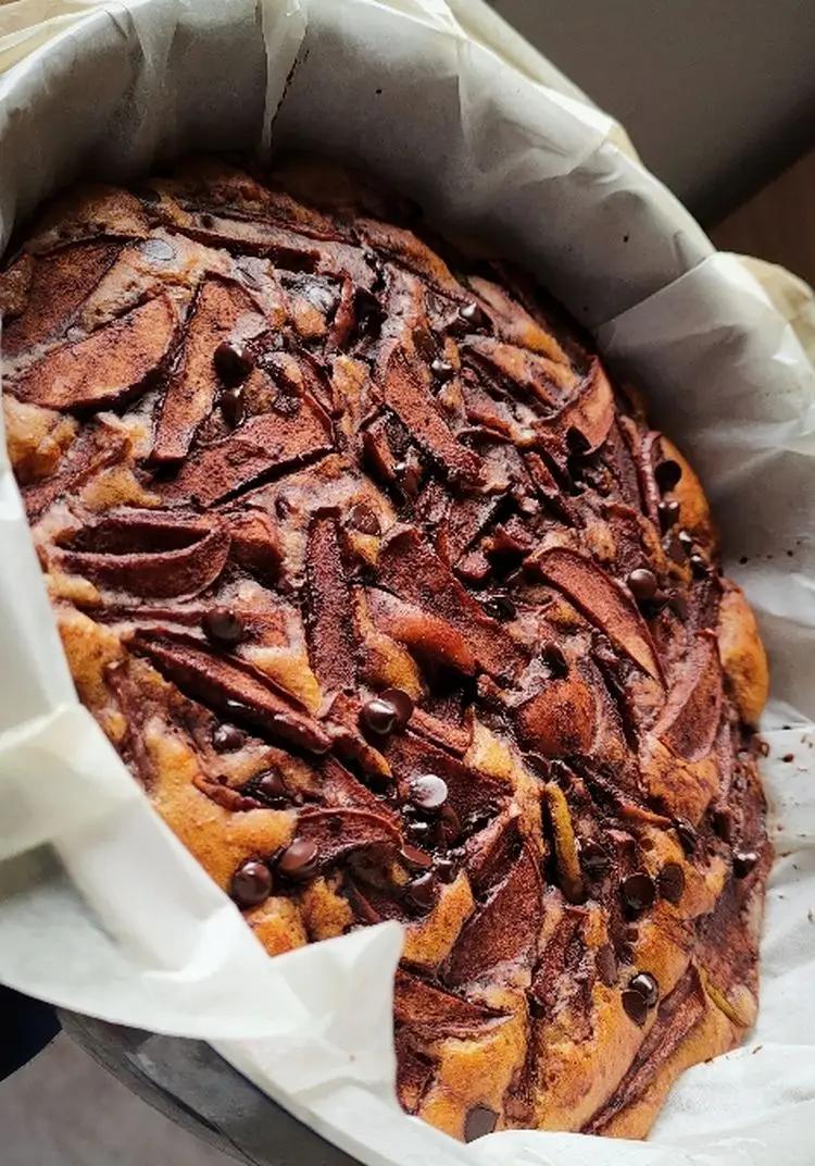 Ricetta Torta leggera di mele, cacao e sambuca 🥃🍎 di anita99