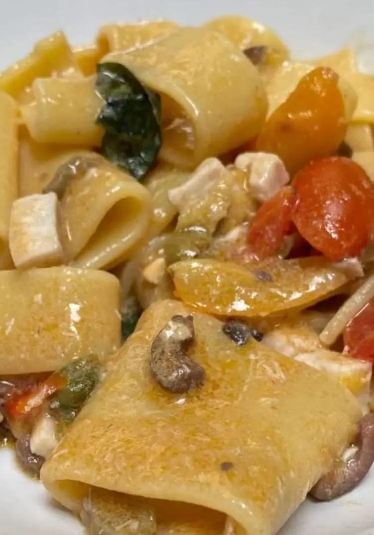 Ricetta Paccheri al pesce spada di Mariomazzei