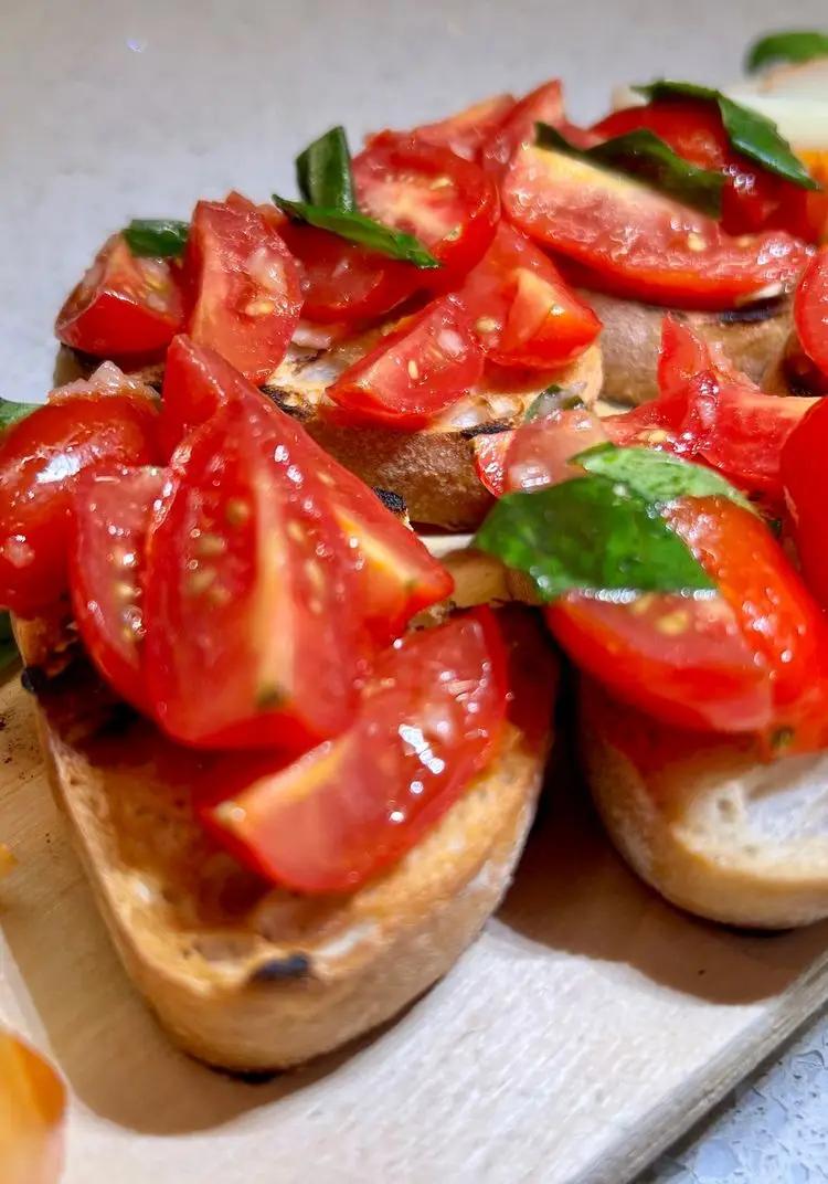 Ricetta Bruschette al pomodoro e basilico di lecosinedellacuoca