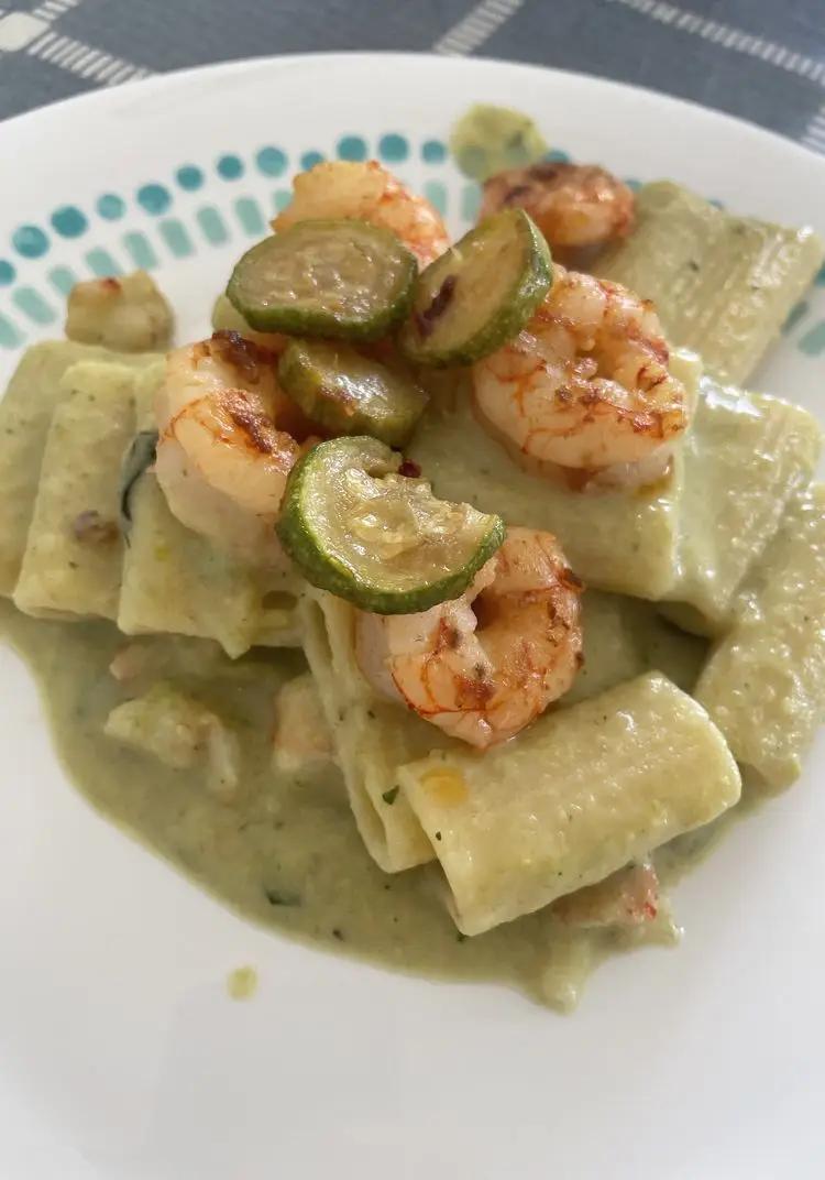 Ricetta Pesto di zucchine e gamberi di gianni99