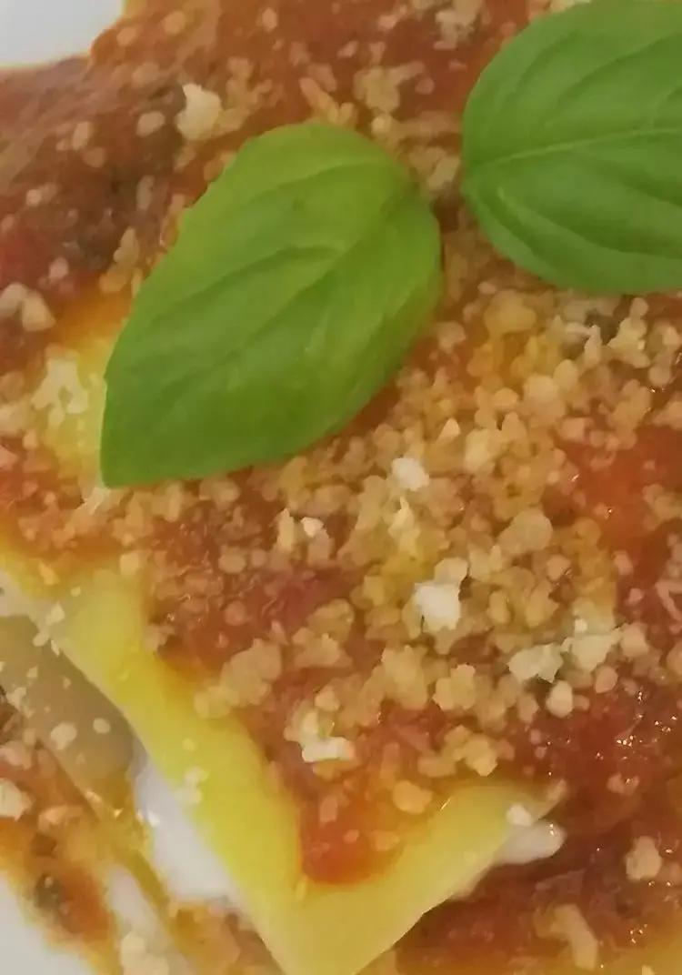 Ricetta Lasagna cotte e impiattate di cuoca_percaso