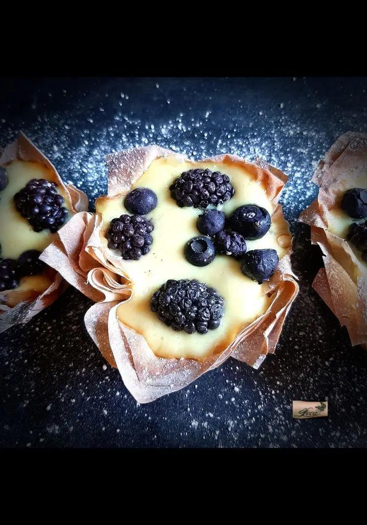 Ricetta Fillo Tartellette alla Crema e Frutta di Loca