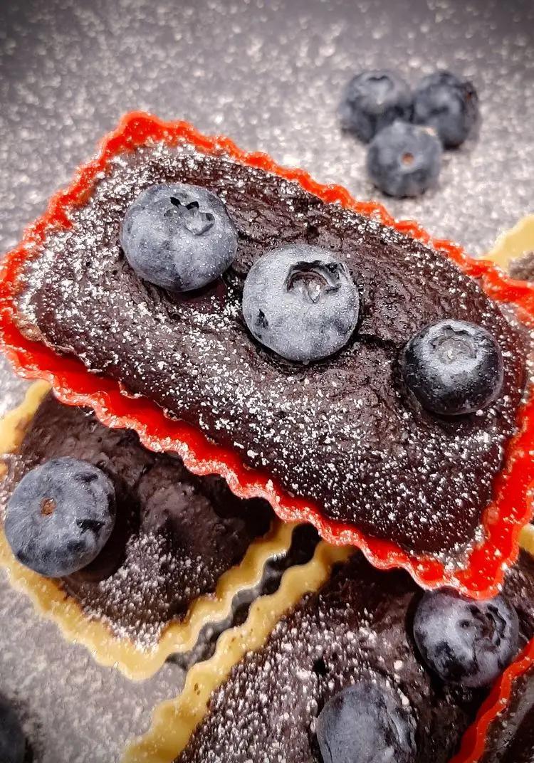 Ricetta Mini Plumcake Cacao e Mirtilli di Loca