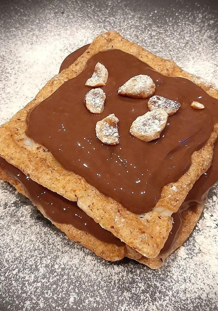 Ricetta Waffle Nocciola e Cioccolato di Loca