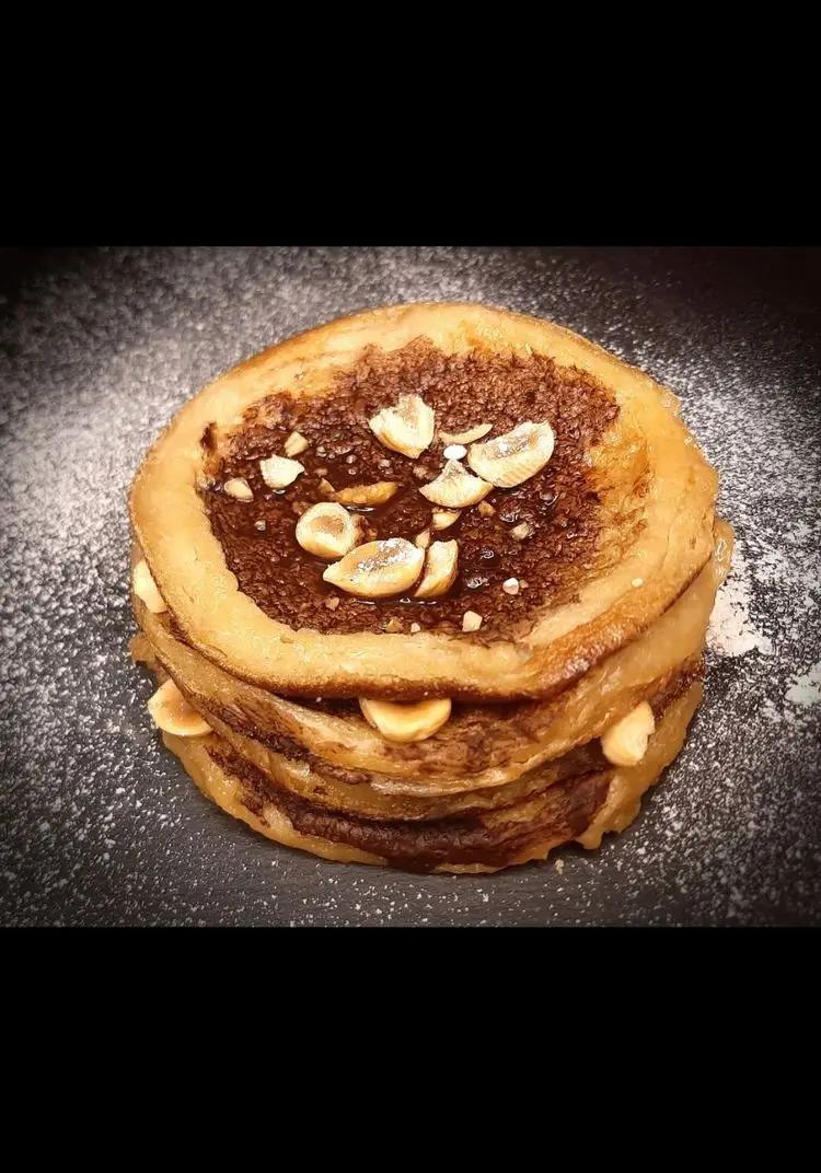 Ricetta Pudding Pancake Nocciola e Cacao di Loca