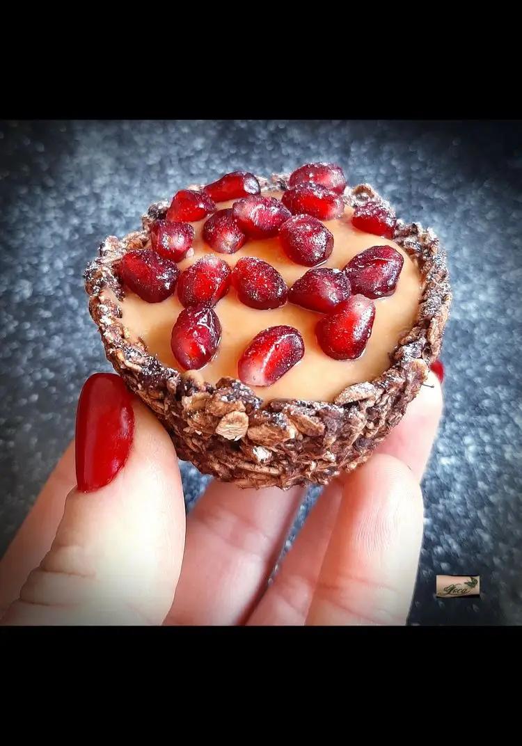 Ricetta Choco Cestini Caramello e Melograno di Loca