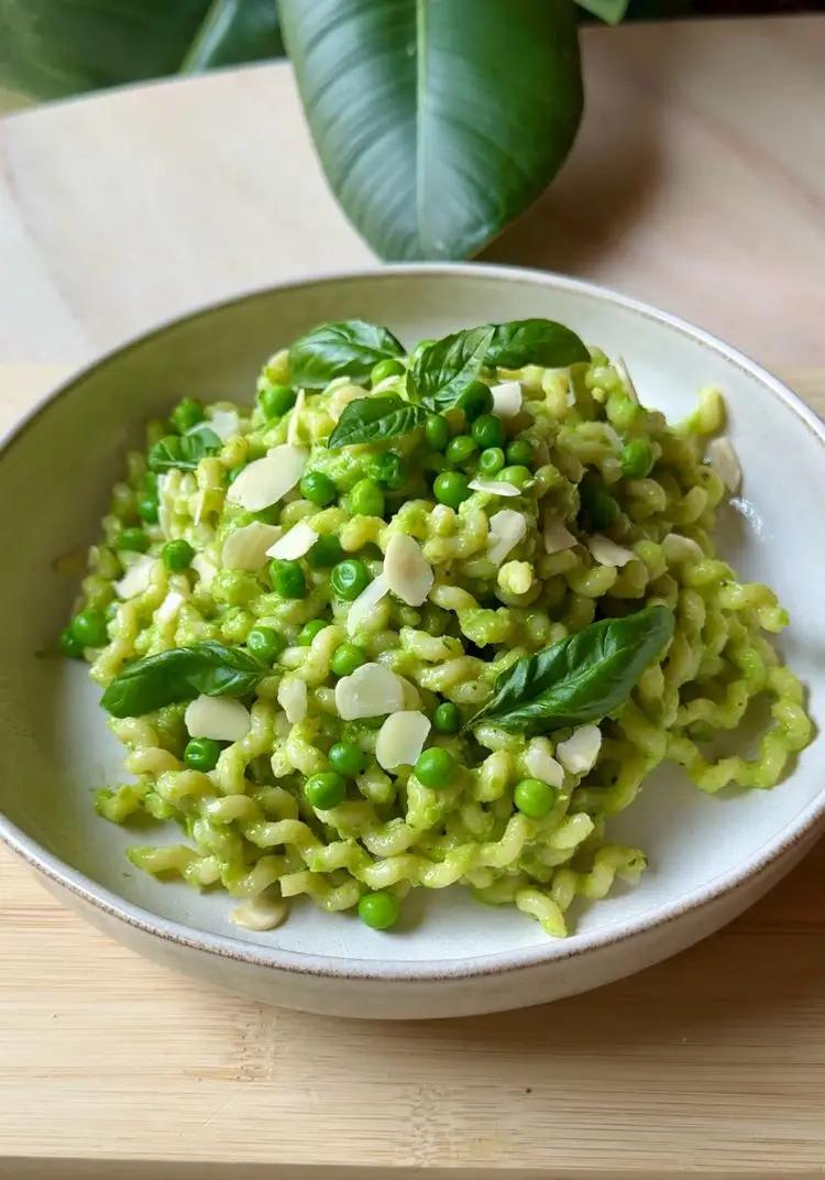 Ricetta Pasta con crema di piselli di unfilodolio