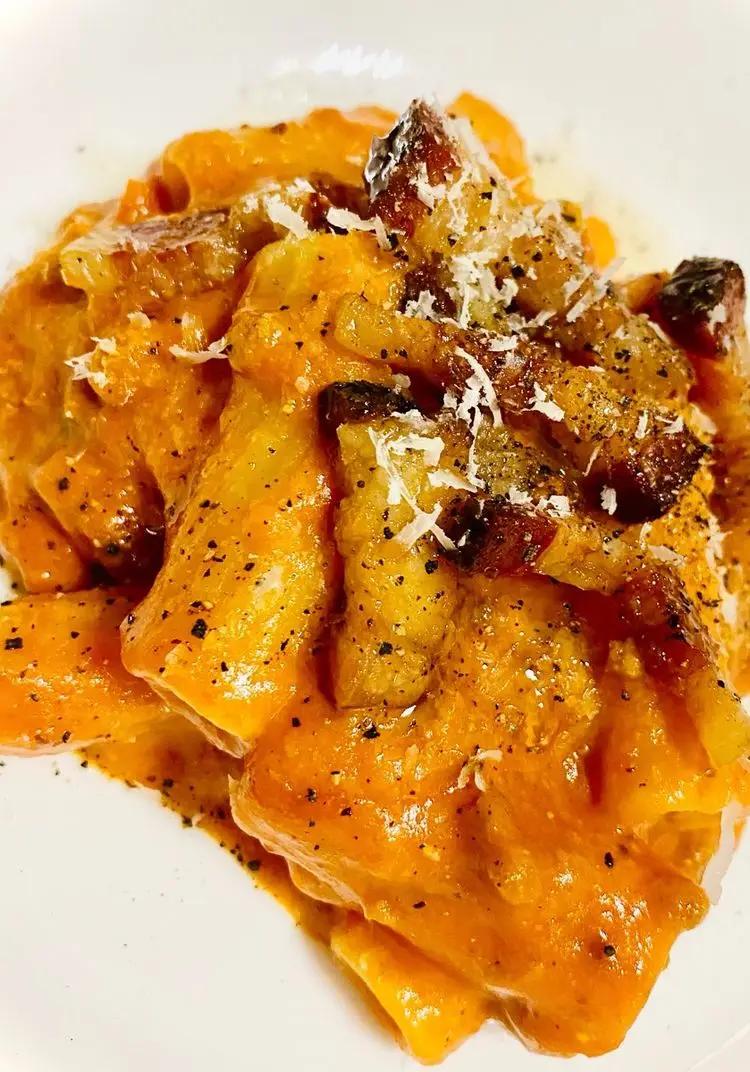 Ricetta Rigatoni all’amatriciana di Stefano75