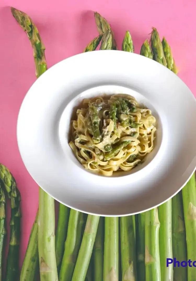 Ricetta Fettuccine di Campofilone con asparagi e gorgonzola di debbyfood38