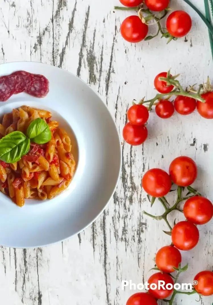 Ricetta Amatriciana con lo strolghino di debbyfood38