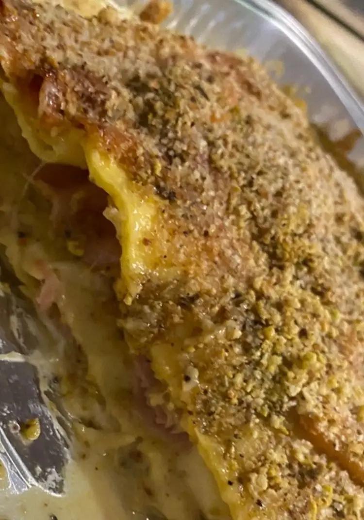 Ricetta Lasagna salmone e pistacchio di francesca180