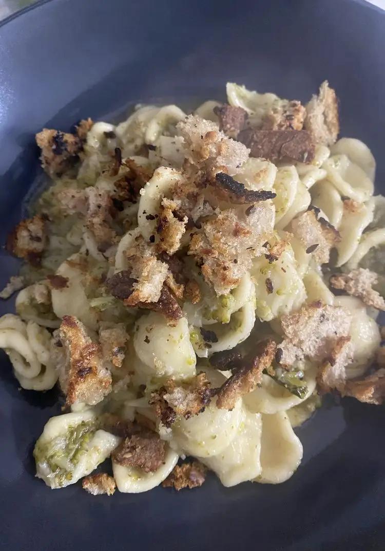 Ricetta Orecchiette broccoletti e mollica di pane di francesca180