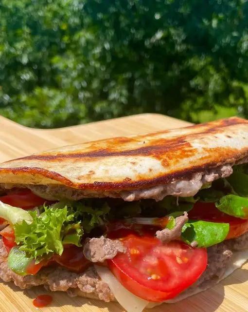 Ricetta Smashed burger piadina di ilmiopiattoacolori