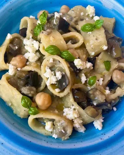 Ricetta Crema di ceci, melanzane e feta di ilmiopiattoacolori