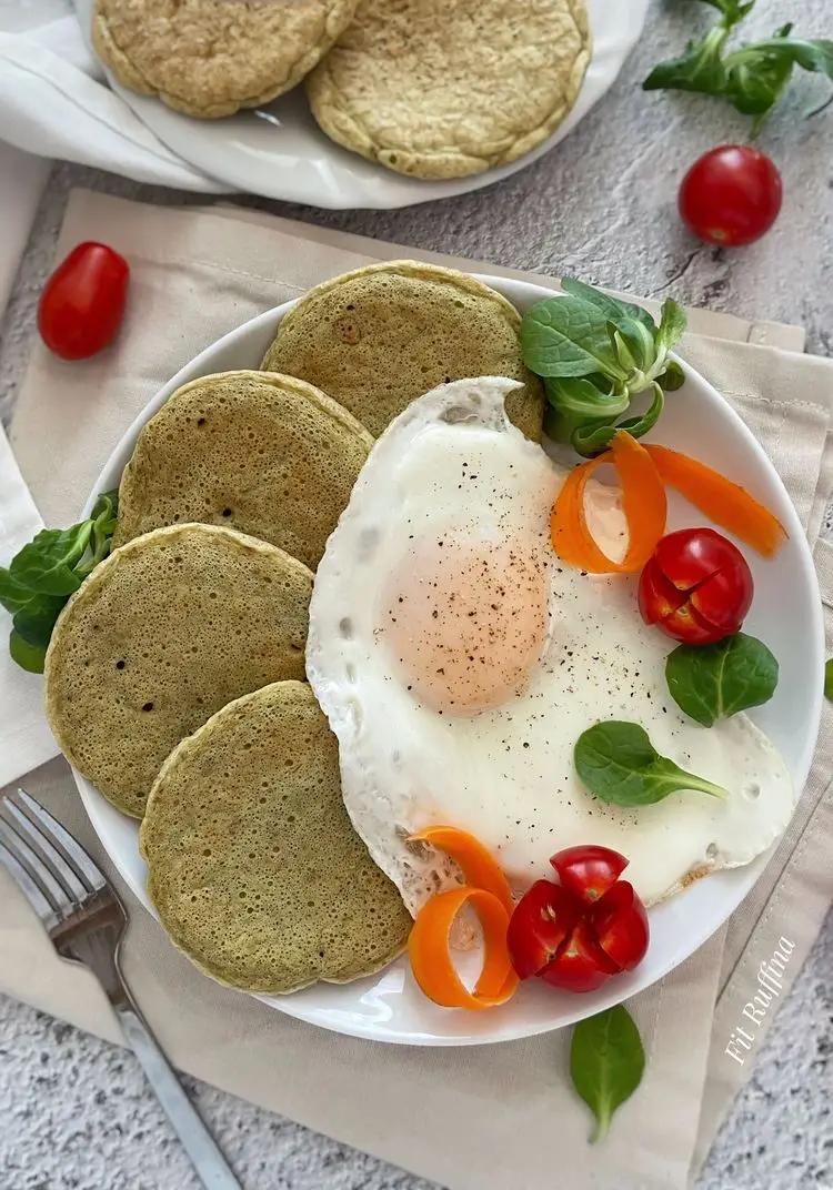 Ricetta Pancakes integrali di asparagi di fit_ruffina