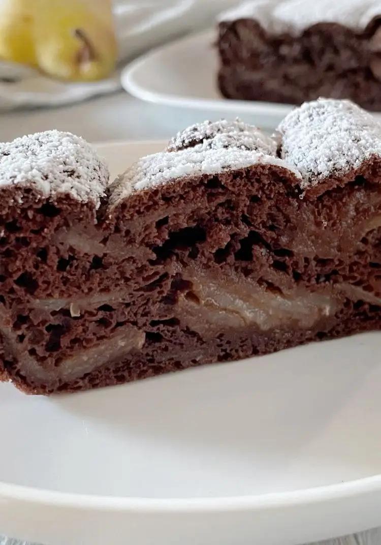 Ricetta Torta invisibile di pere e cacao di fit_ruffina