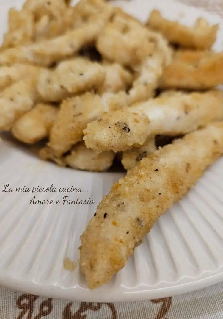 Ricetta Stick di pollo impanati, senza uova di lamiapiccolacucinamorefantasia