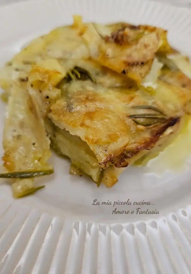 Ricetta Parmigiana di patate con pecorino di lamiapiccolacucinamorefantasia