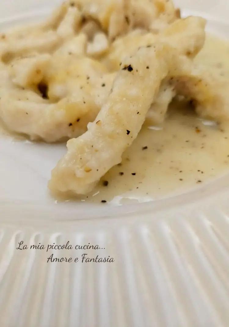 Ricetta Straccetti di pollo cremosi al limone di lamiapiccolacucinamorefantasia