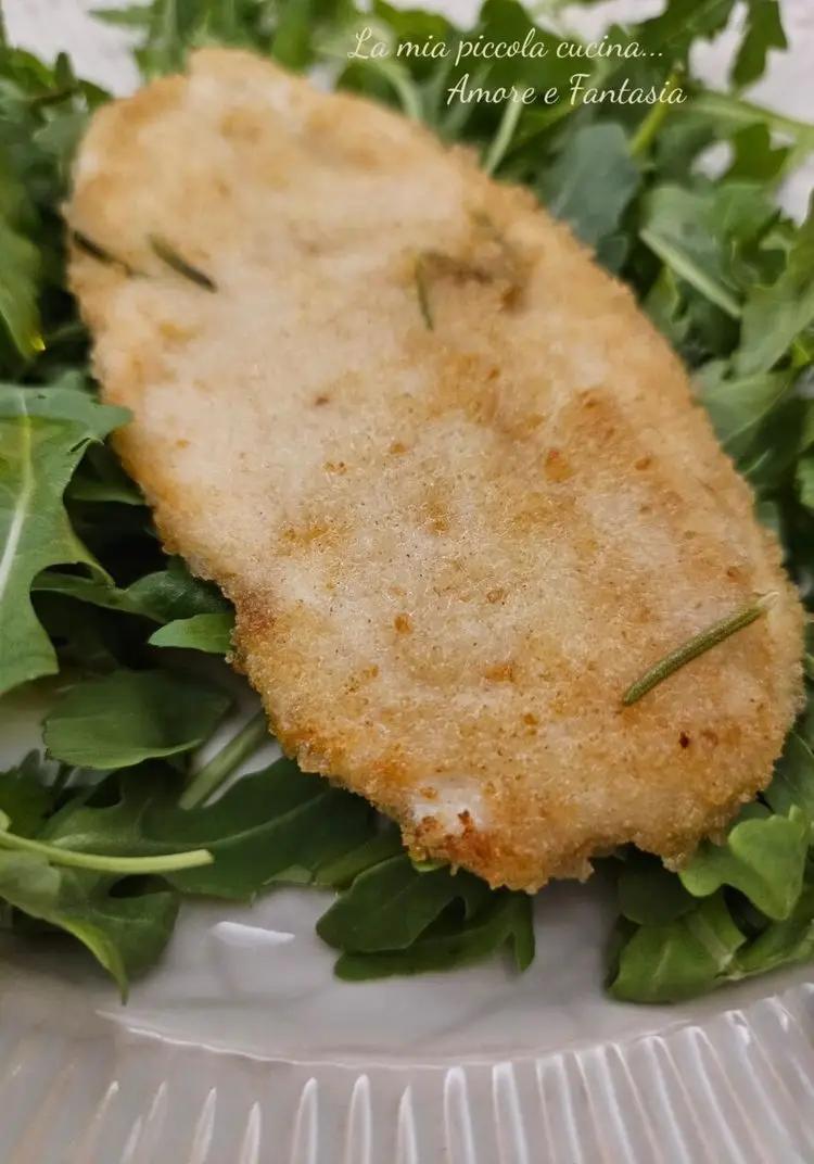 Ricetta Cotoletta di pollo, senza uova di lamiapiccolacucinamorefantasia