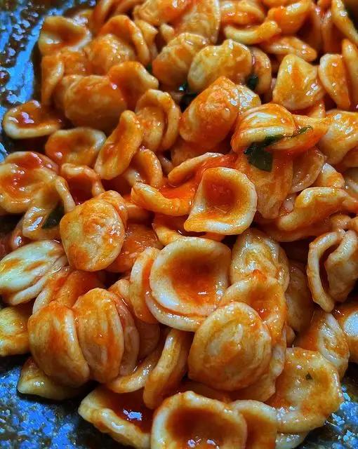 Ricetta Orecchiette al pomodoro di ilpugliesechecucina