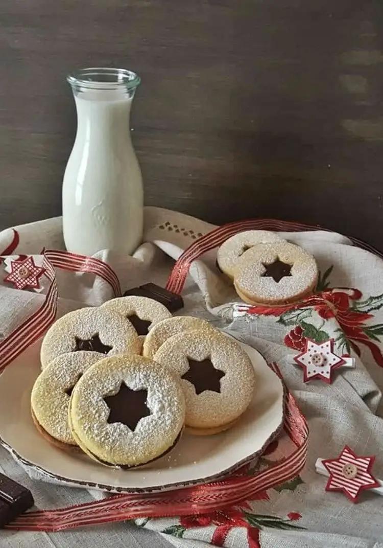 Ricetta Biscotti al cocco e ganache al cioccolato di luciapanico77