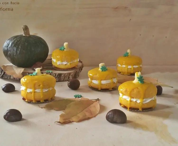 Ricetta Mini ciambella a forma di zucca di luciapanico77