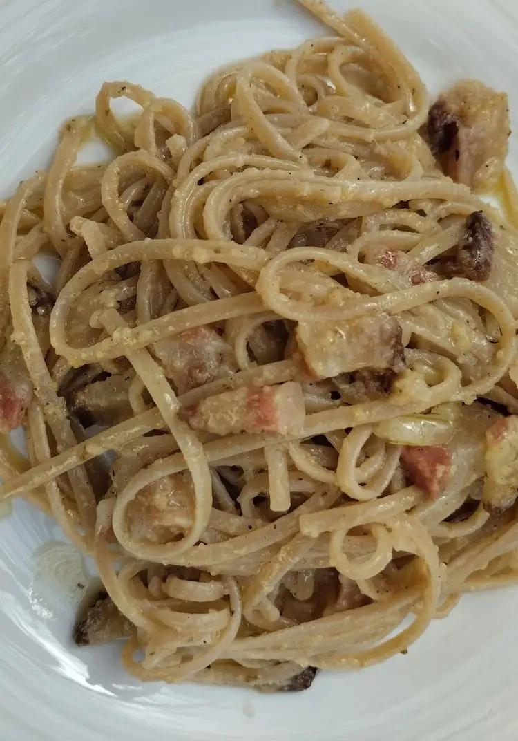 Ricetta Linguine gluten free con Speck e pangrattato gluten free di marchichef