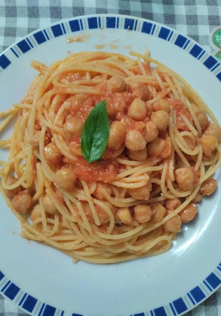 Ricetta Pasta gluten free al pomodoro e Ceci di marchichef