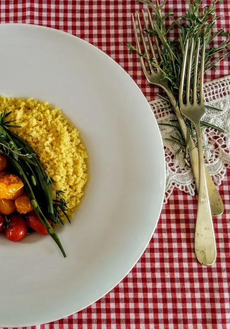 Ricetta Cous cous timo & verdurine di clalovefood