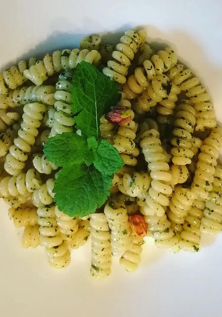 Ricetta Fusilli menta e pistacchi di stefania717