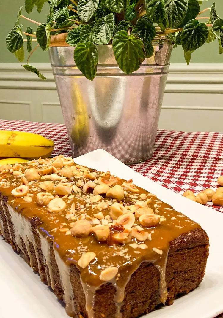 Ricetta Banana bread con nocciole e caramello salato di crema_al_pistacchio