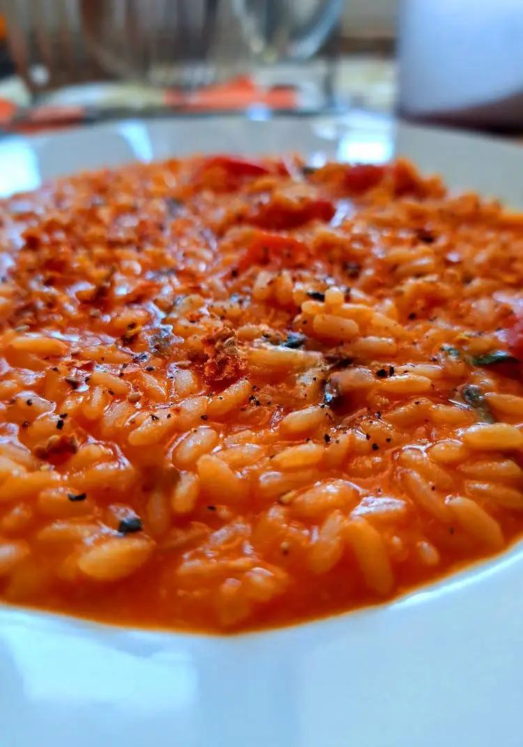 Ricetta Risotto al pomodoro di osteriadalele