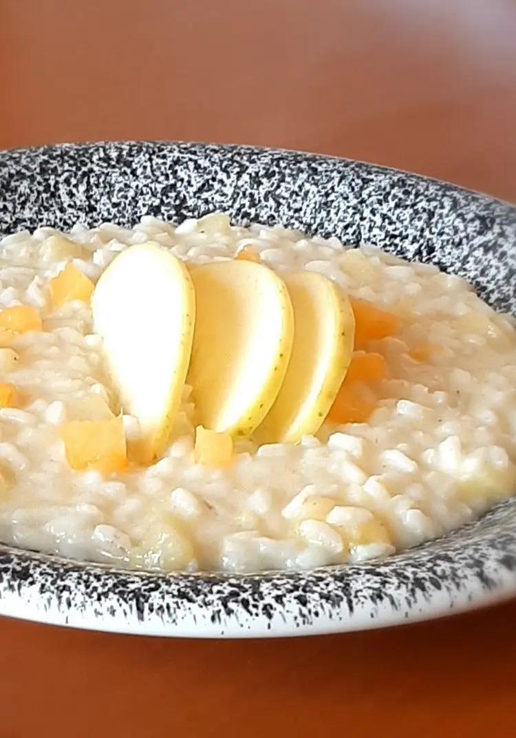 Ricetta Risotto zucca e mele di osteriadalele