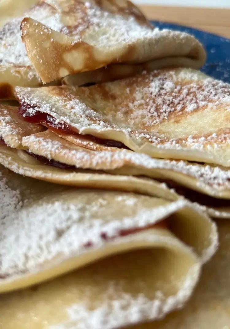 Ricetta Crepes alla marmellata di ciliegie di laura391