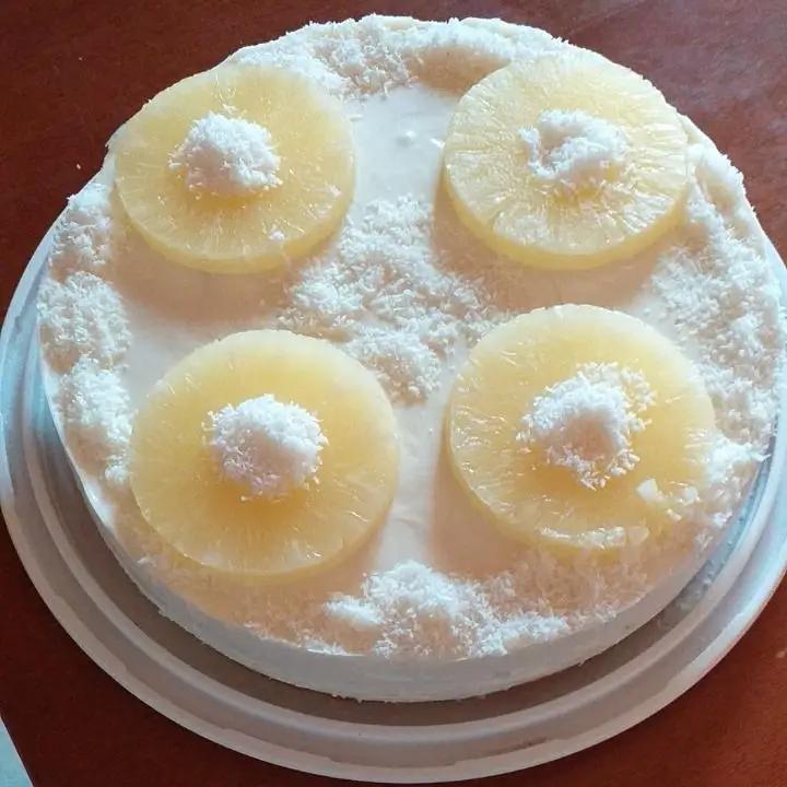 Ricetta Cheescake  cocco e ananas di martinavillani100