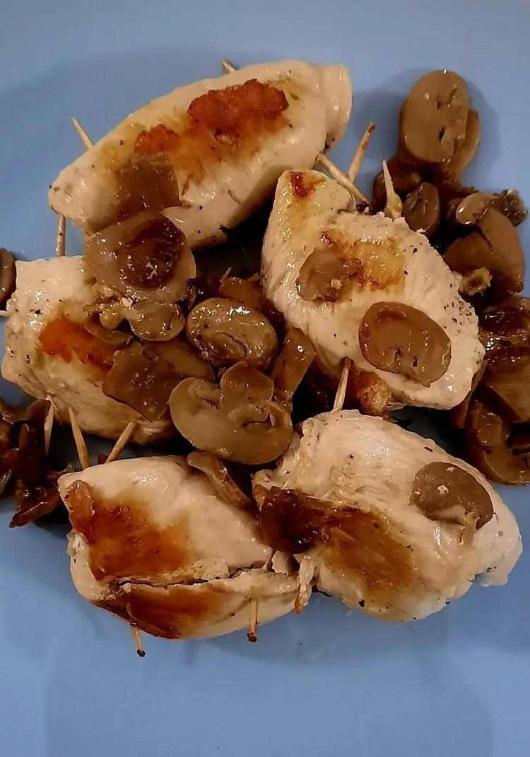 Ricetta Involtini di pollo con funghi di laricciachepasticcia