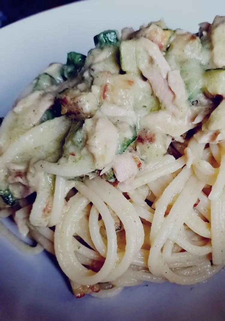 Ricetta Spaghetti con tonno e zucchine special di marcoscarsella44