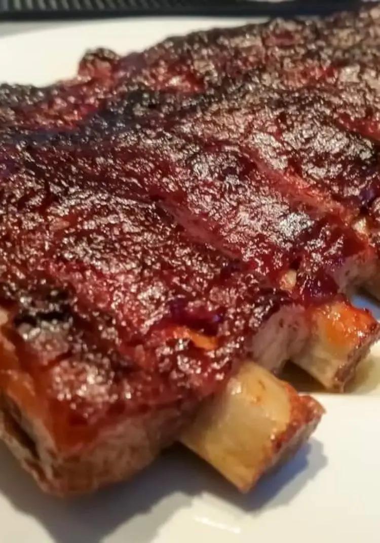 Ricetta Ribs alla Salsa BBQ cotte al Forno di fabio7