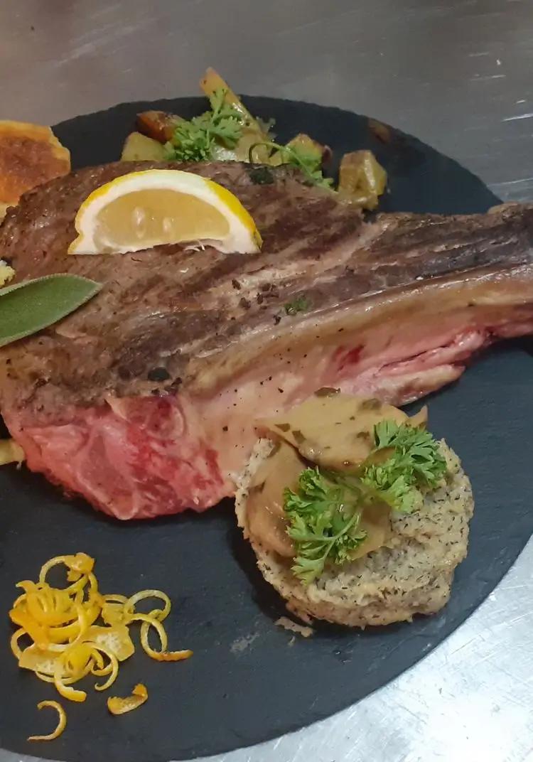 Ricetta Tomahawk grigliata con verdure di luca971