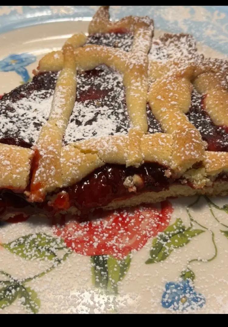 Ricetta CROSTATA DI FRAGOLE FRESCHE COTTE 😋 di sborlininina40