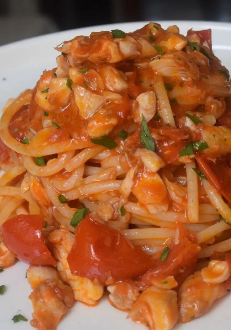 Ricetta Spaghetti triglie e pomodorini di Mamy.chef75