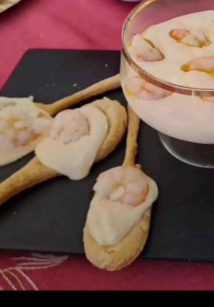 Ricetta Cucchiai di pasta sfoglia con salsa cocktail #NataleAltaCucina di Mamy.chef75