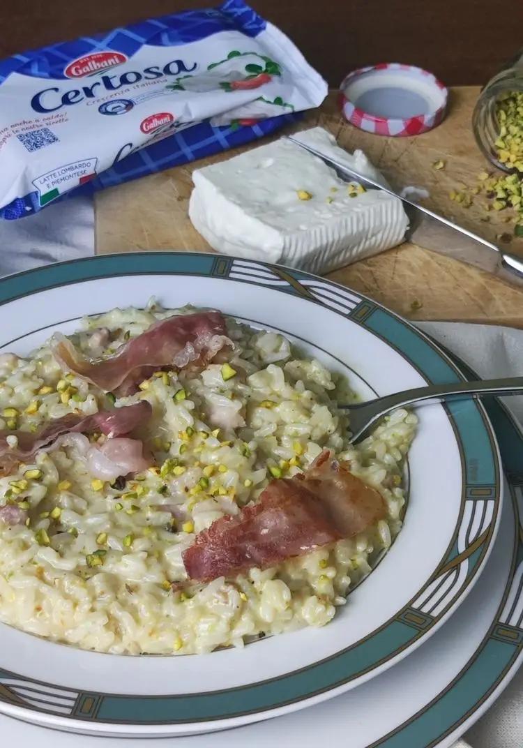 Ricetta Risotto al pistac-certosa di giovanna.1981