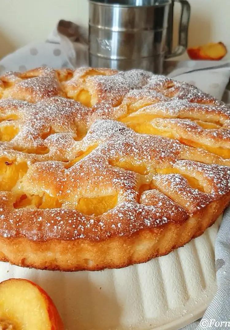 Ricetta Torta di pesche e yogurt greco di fornelli_senza_glutine