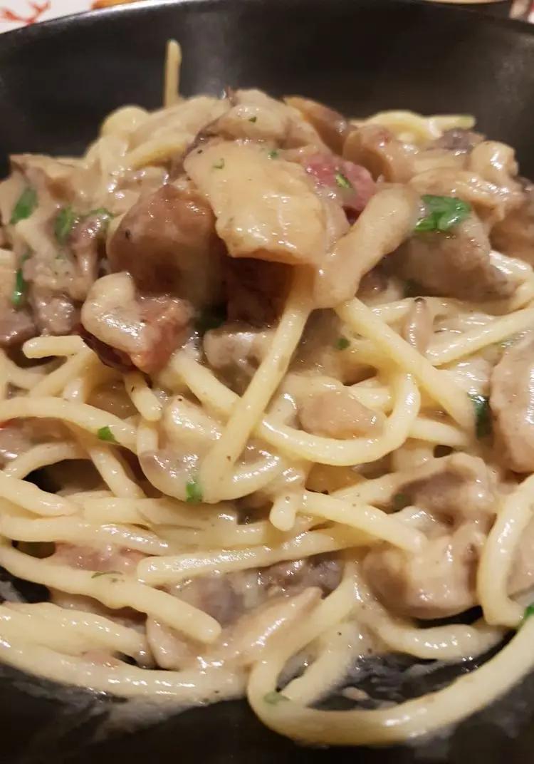 Ricetta Spaghetti con porcini e salsiccia di destefanispina