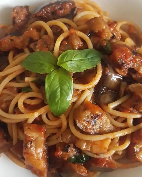 Ricetta Spaghetti con le melanzane di destefanispina