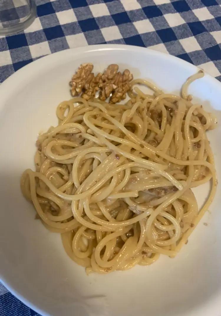 Ricetta Spaghetti al pesto di noci di destefanispina