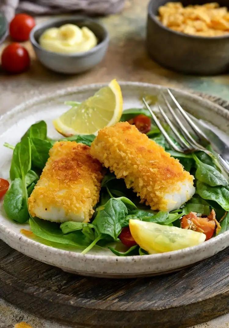 Ricetta Nuggets di merluzzo con spinaci di Magno